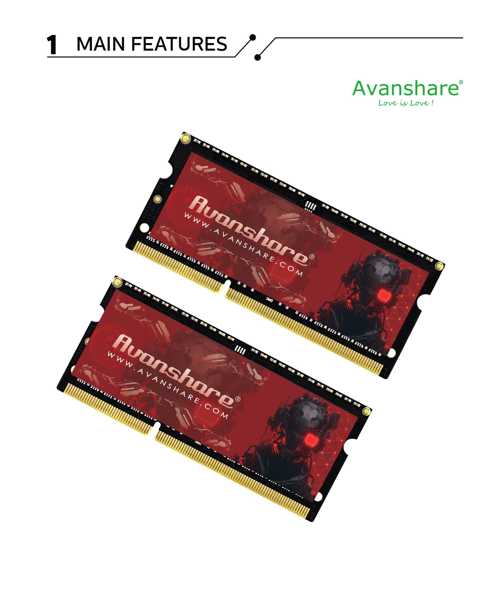 Оперативная память Avanshare D – обзор и цена Ddr5 8Gb