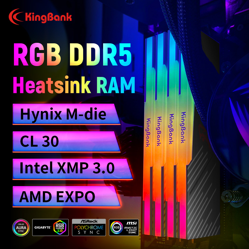 Оперативная память KingBank KR – обзор и цена Ddr5 64Gb